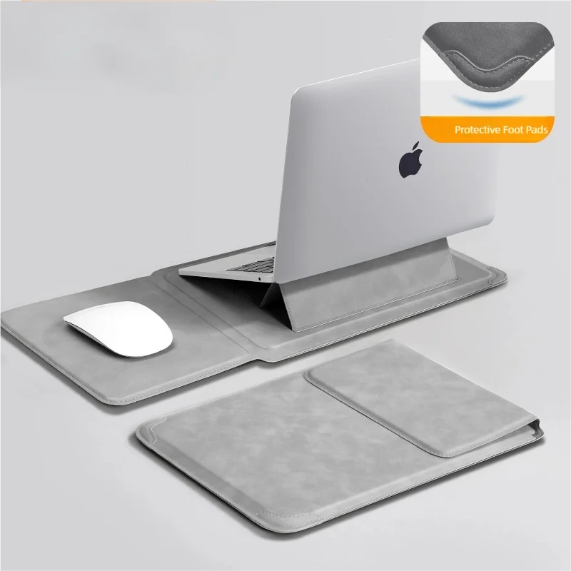 Laptop Sleeve Case 13–16 Inch – Notebook Bag with Stand for MacBook, Huawei, HP, Dell, Air & Pro, Unisex