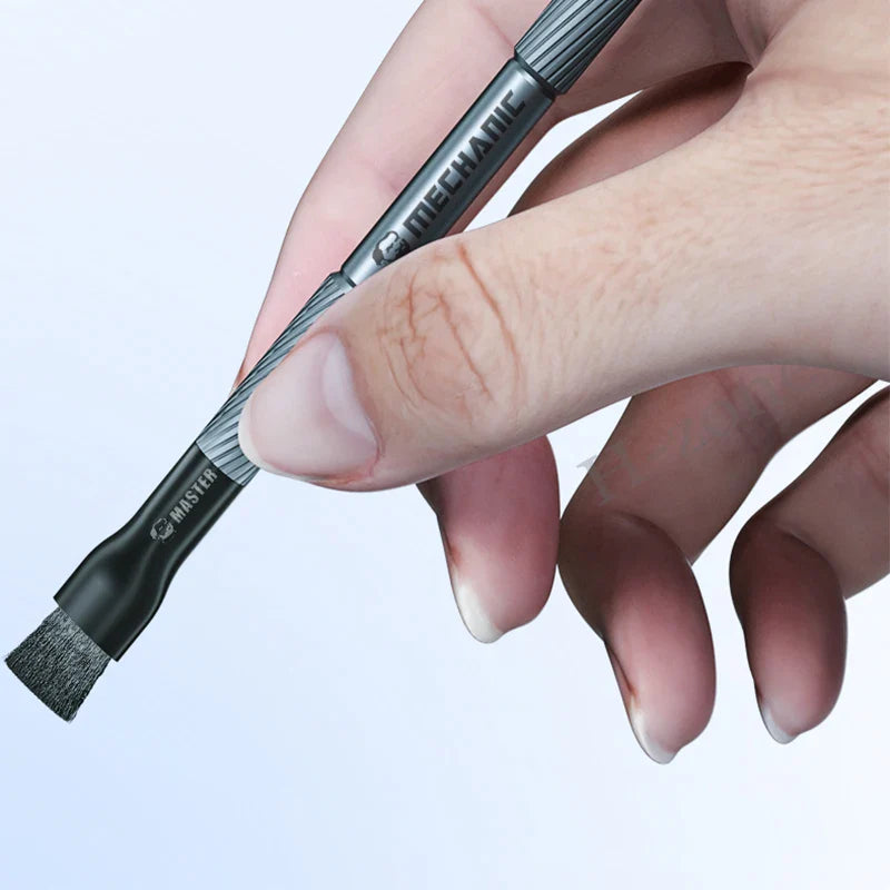 Mechanical IC Debonding Steel Brush Tool – Motherboard Cleaning, Glue & Tin Removal, IC Pad Polishing Repair Brush Tool