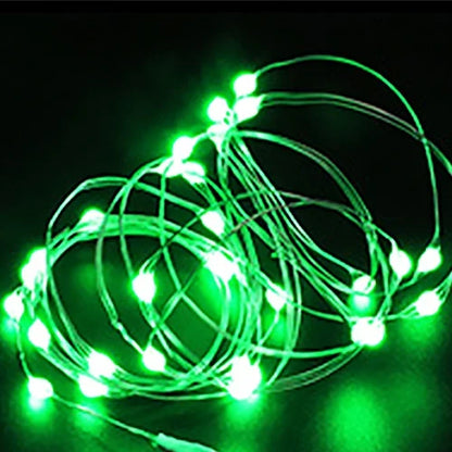 Copper Wire LED String Lights - 6/10PCS Fairy Garland Lights for Christmas, Wedding & Party DIY Decor