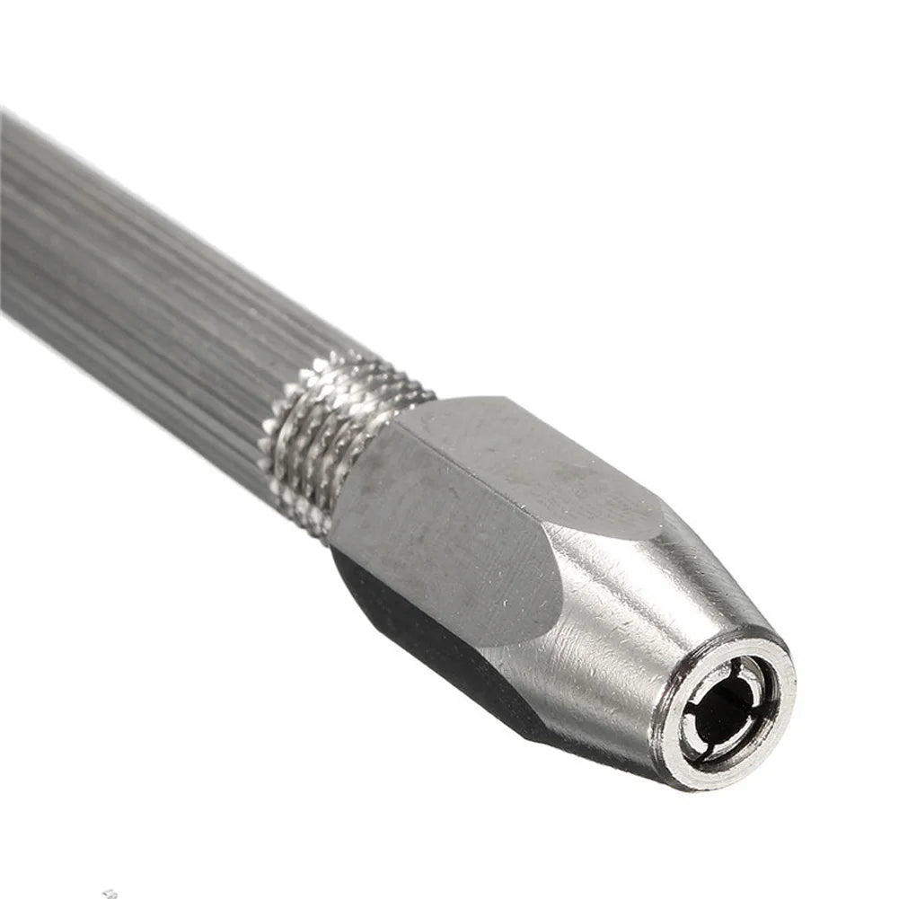 0-3.1mm Anti-Rust Watchmaker Pin Vice – Hexagonal Handle Tool for Watch & Jewelry Repair, Carving Accessories
