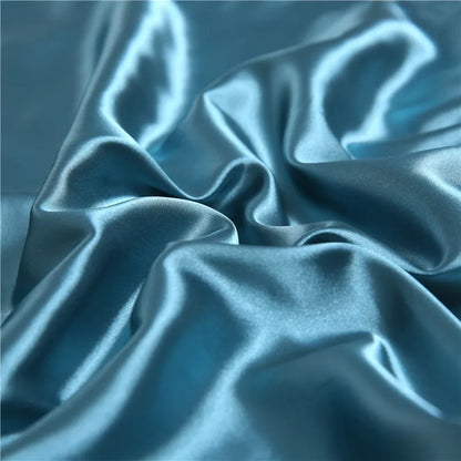 Silk Satin Pillowcase — Hair & Beauty Friendly Pillow Cover, Comfortable Home Decor for Standard/Queen, 1PC