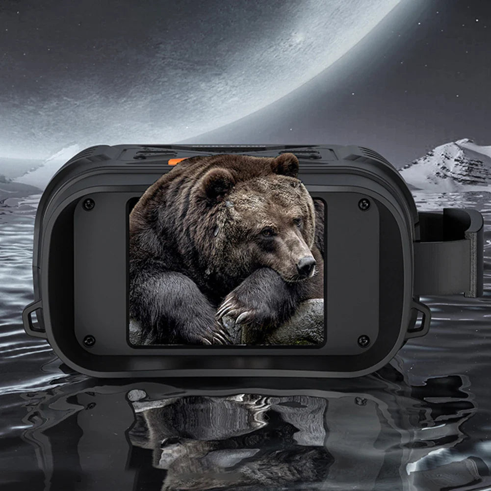 HD 1080P Infrared Binoculars | 10X Digital Zoom with 7 Gear Night Vision & 2000mAh Rechargeable Battery
