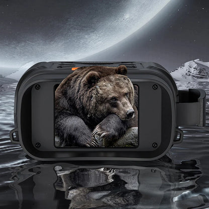HD 1080P Infrared Binoculars | 10X Digital Zoom with 7 Gear Night Vision & 2000mAh Rechargeable Battery