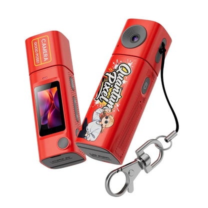 Lenovo G10 Mini Thumb Camera - 2K HD Wide-Angle Student Action Camera in Dopamine Colorway