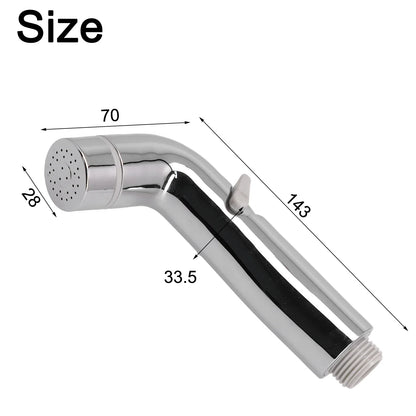 Adjustable Flow Toilet Bidet Sprayer – Handheld Health Faucet & Shower Head for Bathroom Accessories