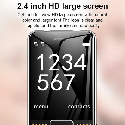 GSM 2G G600 BAR Phone – Dual SIM, 6800mAh Battery, SOS Button, 2.4" Screen, MP3 Recorder Mobile Cellphone for Seniors