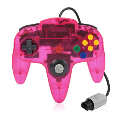 2PCS Wired Gamepad for N64 – Classic Retro Joystick Controllers for Nintendo 64 Gaming Accessories
