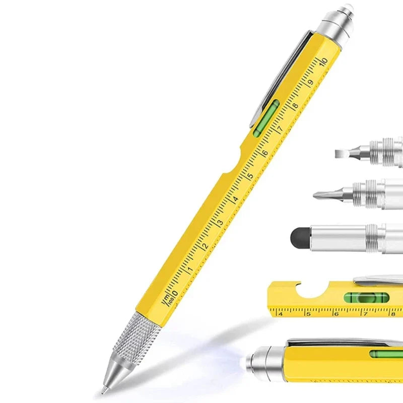 9-in-1 Multi-Tool Pen — Multifunctional Writing Gadget, Perfect Christmas Gift for Men