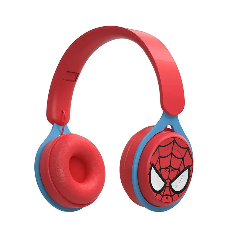 Disney Marvel Y08 Wireless Bluetooth Headphones – Foldable HIFI Surround Sound Earphones for Kids