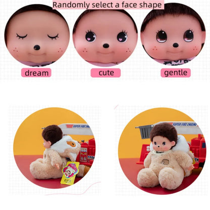 18cm Mochich Vinyl Plush Toy – Transformable Dolphin, Aries Bear & Crab with Removable Hat, Cute Gift for Kids & Lovers