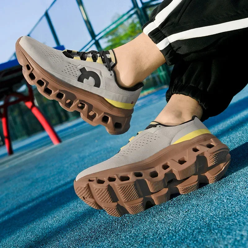 Men's Sports Shoes – Luxury Casual Sneakers, Mesh Running & Basketball Shoes, Lightweight Platform for Summer Walking