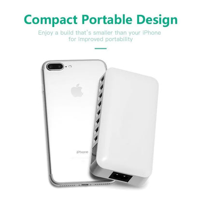 8-Port USB Fast Charging Station - Desktop Charger Hub with LCD Display for iPhone, Samsung & Xiaomi