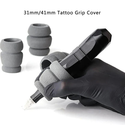 Memory Foam Tattoo Grip Cover - 31/41mm Machine Pen Tool Sponge Accessory