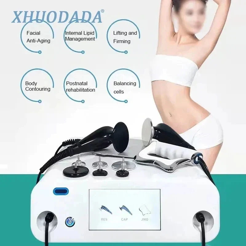 INDIBA 448K Tecar Cavitation RF Slimming Machine — Spain Technology Body Care System for Weight Loss & Beauty Therapy