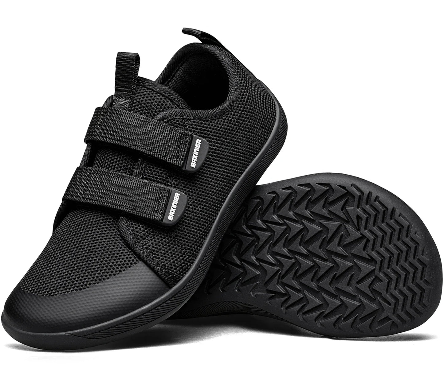 Kids Barefoot Sneakers – Breathable Wide Toe Knitted Mesh Shoes for Boys & Girls, Non-Slip Fashion Walking Cross Trainers