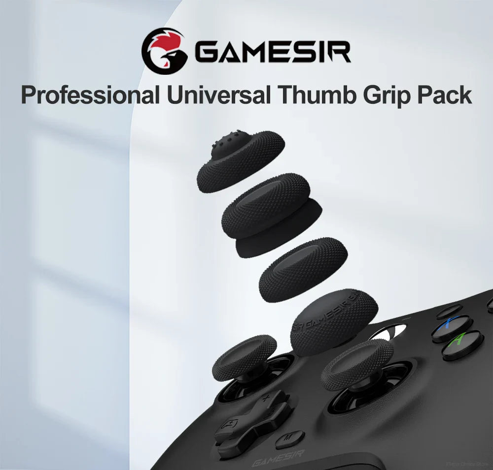 GameSir Colorful Silicone Thumb Grip Caps – Joysticks for GameSir, Xbox One/Series, Switch Pro, PS4 & PS5 Controllers