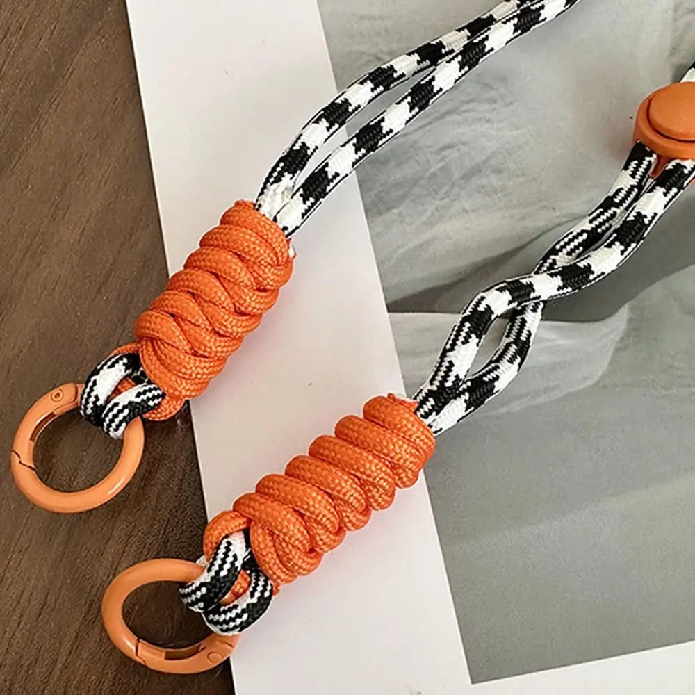 Cute Adjustable Crossbody Bag Chain Strap – Detachable Stripe Shoulder Bag & Phone Hanging Rope Accessory