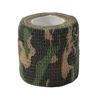 Camouflage Invisible Tape — Reusable Self-Cling Camo Wrap for Hunting Rifle & Outdoor Camping
