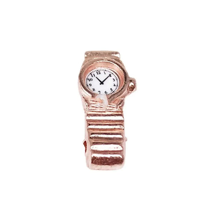 1:12 Dollhouse Miniature Wrist Watch – Pretend Play Home Decor Accessory Toy for Dolls