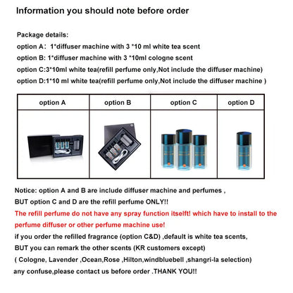 Car Air Vent Outlet Odor Freshener - Fragrance Perfume Spray Diffuser | Aroma Smell for Ford, Mazda, Mitsubishi, Kia, Nissan