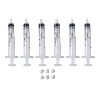 6PCS Mini Cake & Dessert Nozzles Set – Press Tools for Clay, Milk Cream, and Food Decoration