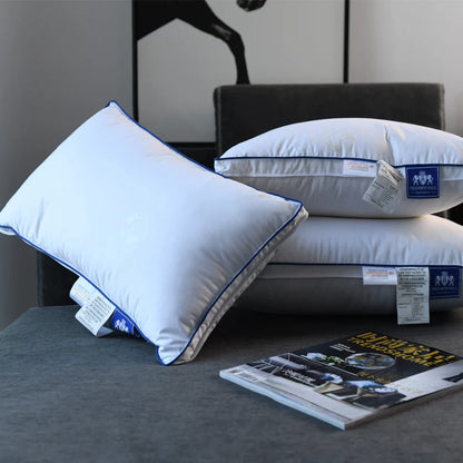 100% Goose Down Pillow – Luxury Five-Star Hotel Quality, Soft & Supportive Sleep Pillow, Single Size