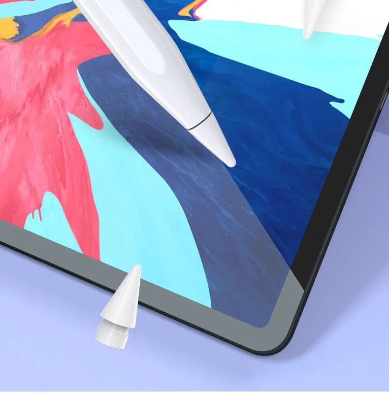 Replacement Pencil Tips for Apple Pencil 1st & 2nd Gen – Smooth Spare Nibs for iPad Pro Stylus