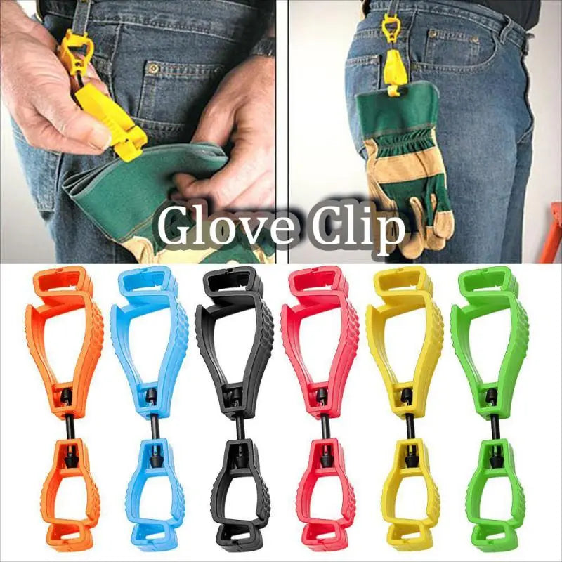 Durable 1pc Glove Clip Hanger - Safety Glove Holder, Plastic Working Gloves Clip, Work Clamp, Multifunctional Safety Work Gloves Guard Tool