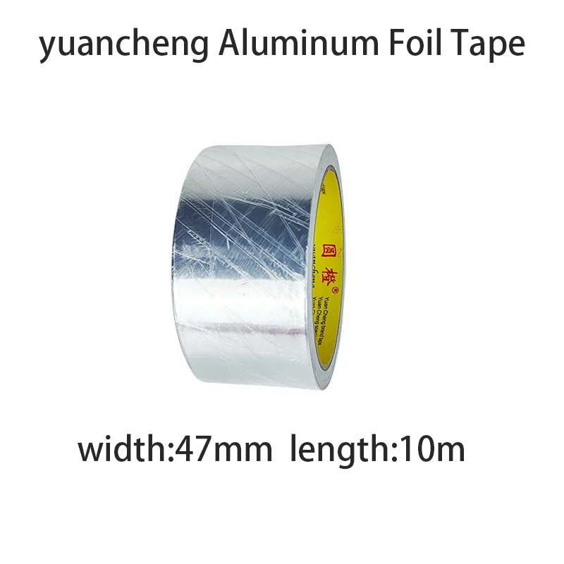 High-Temperature Aluminum Foil Tape – Leak-Proof Adhesive Sealing & Heat Insulation for Kitchen & Pipe Repairs