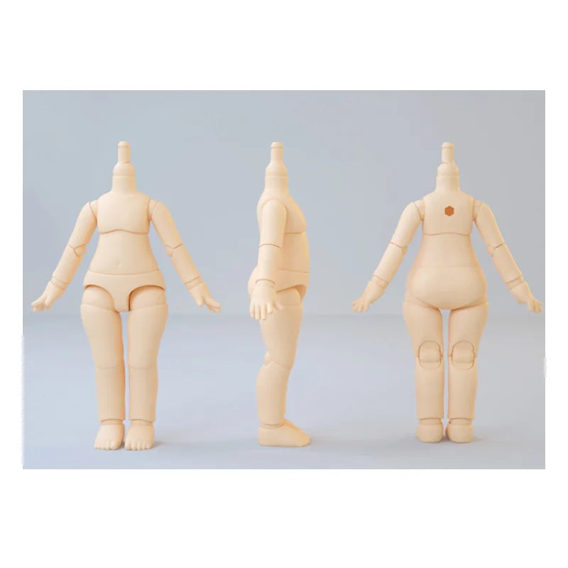 Original YMY 2nd Gen Spherical Joint Body Doll – Removable Body for Penny, GSC, Molly, Obitsu 11 & NendoroidS Heads