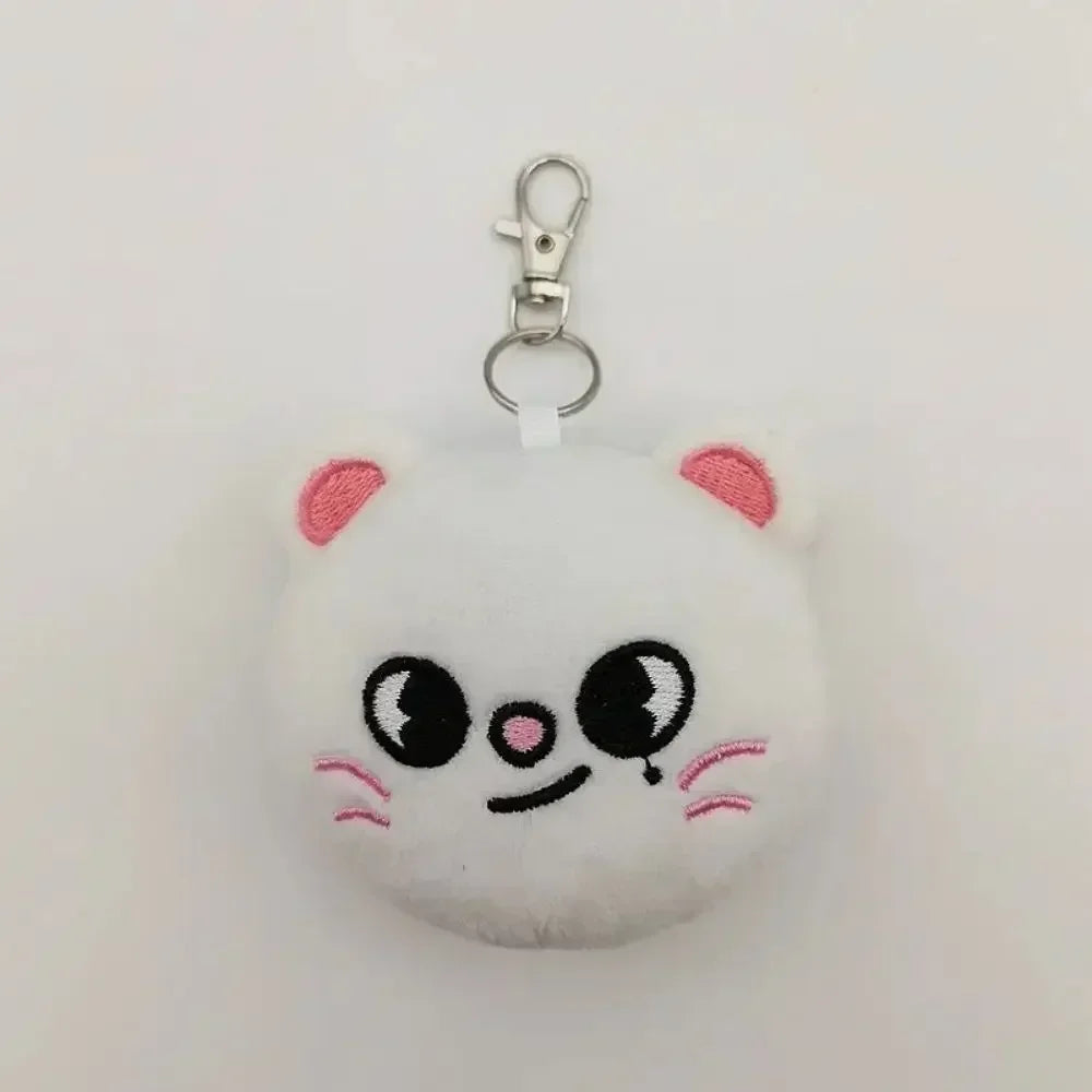 Kpop SKZOO Plush Keychain – Cute Dog Pendant Toy for Kids, Backpack Hanging, Birthday Gift