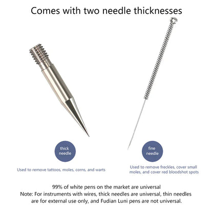 Laser Plasma Pen Needle Set — Dark Spot, Mole, Wart & Skin Tag Remover Replacement