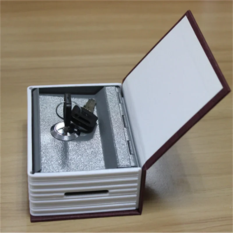 Creative Dictionary Book Piggy Bank – Locked Hidden Secret Money Box for Cash & Coin Storage Safe