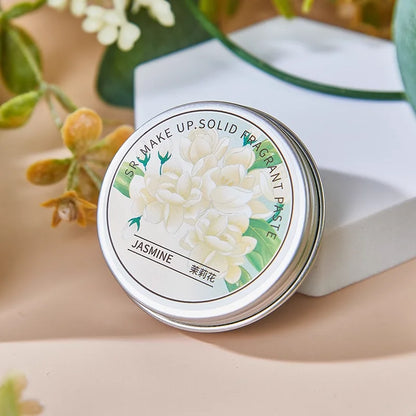 Portable Solid Perfume Balm – Long-Lasting Fragrance Deodorant for Men & Women | Pocket Size Fresh Scent for Daily Use & Dating
