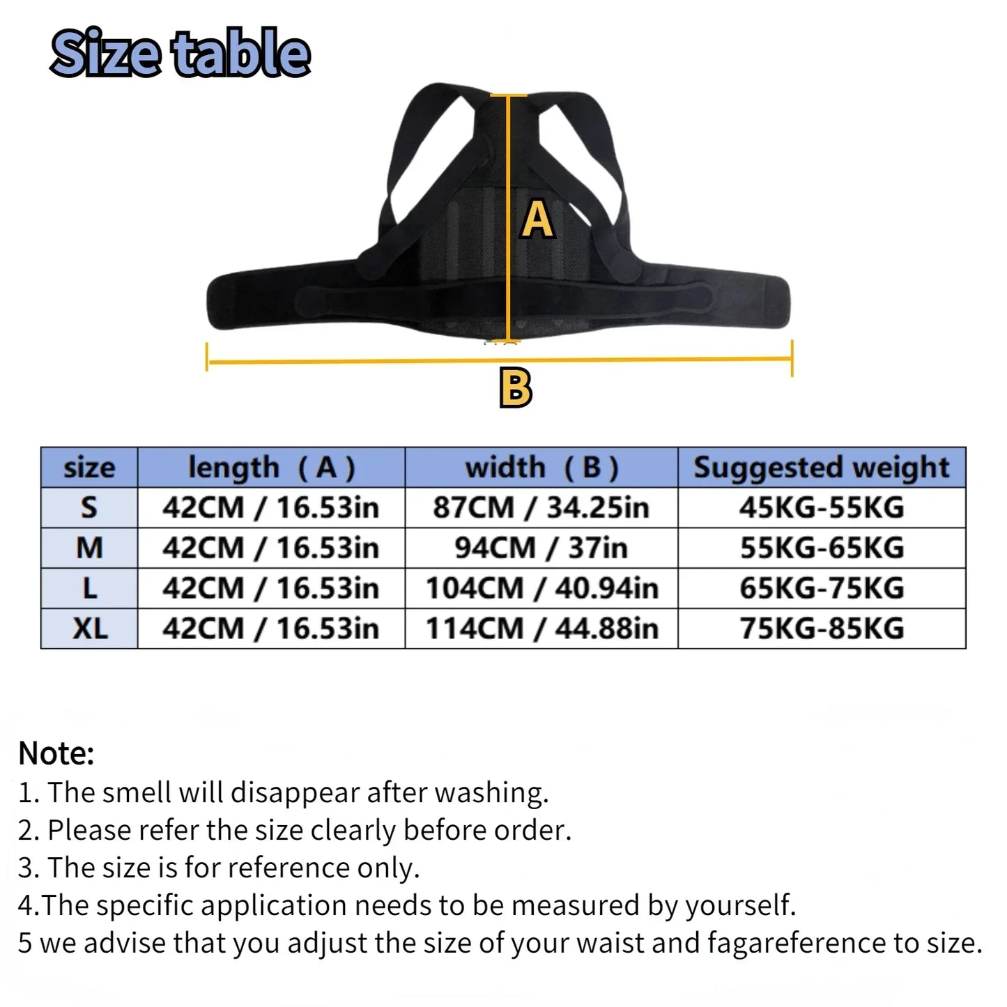 Adjustable Posture Corrector Back Brace – Orthopedic Spinal Support for Men & Women, Comfortable Upper Back Strap