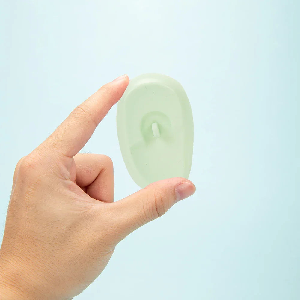 Silicone Ear Covers - Waterproof Hairdressing Ear Caps, Earmuffs for Shower, Salon, Bathing & Spa Use