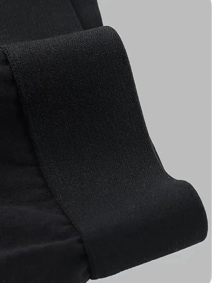 10PCS Men’s Black Boxer Shorts Underwear Set, High Stretch Breathable Plus Size L–4XL Sexy Comfortable Men’s Boxers
