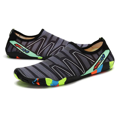 Water Sports Aqua Barefoot Shoes - Unisex Outdoor Beach Shoes for Swimming, Gym, Running, Yoga - Men's and Women's Sneakers Footwear