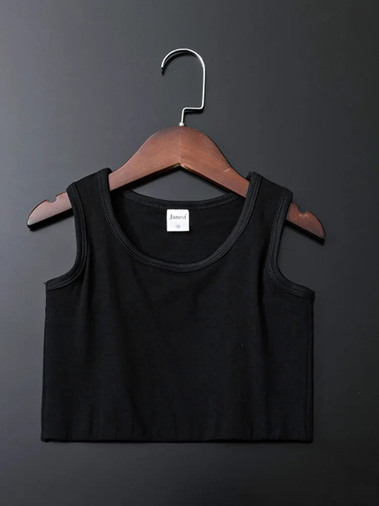 Breathable Elastic Chest Binder Vest – Bandage Tomboy Compression Top for Chest Flattening & Secure Fit