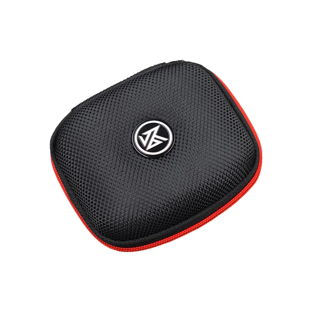 KZ Earphone Case – Portable EVA Zipper Headset Storage Box with Logo, Square Compression Organizer for Headphones
