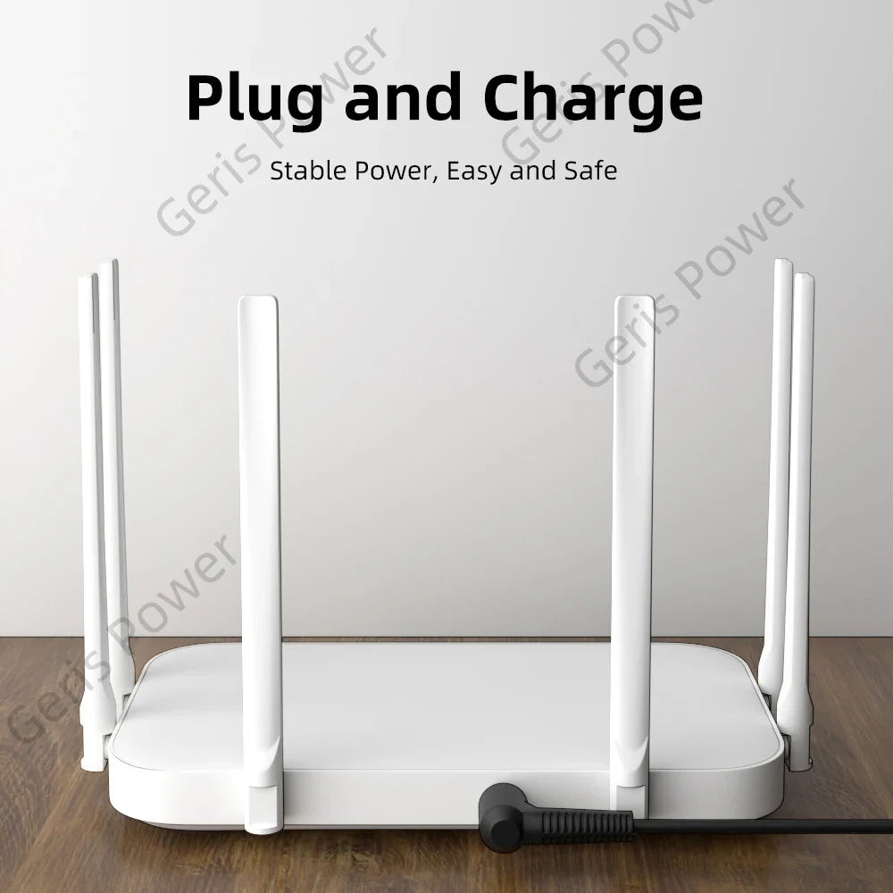 USB Type-C PD to DC 5.5x2.1mm Power Cable – 9V/12V/15V 65W Adapter for LED Strip, TV Box, Camera, Router