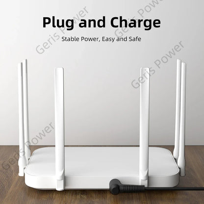 USB Type-C PD to DC 5.5x2.1mm Power Cable – 9V/12V/15V 65W Adapter for LED Strip, TV Box, Camera, Router