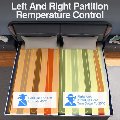 Electric Physiotherapy Heating Pad - 110V/220V, Pain Relief, Winter Warmth, Thermostat Security, Heated Blanket