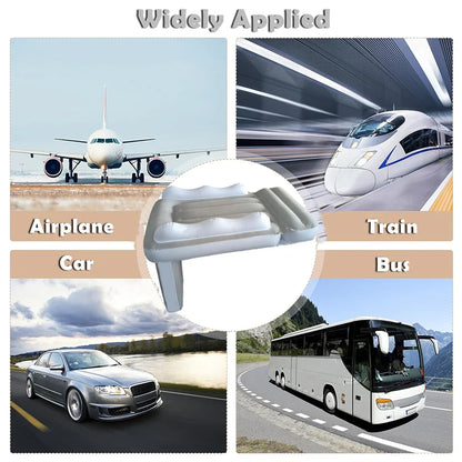 Infant & Kids Inflatable Mattress – Foldable Car Rear & Airplane Travel Flocking Air Bed