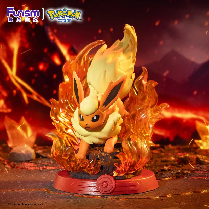Anime Pokémon Funism Adventure Eevee Family Blind Box – Jolteon & Sylveon Action Figure Toy Gift
