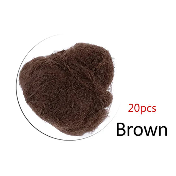Five-Color Nylon Hairnets – Soft Elastic Invisible Hair Nets, 20PCS/50PCS Sample Pack