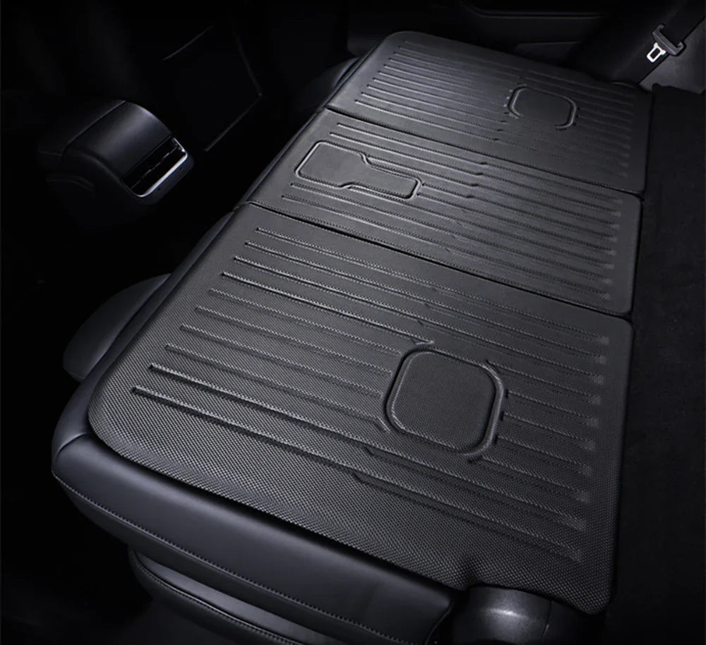 Rear Seat Backrest Protector for Tesla Model Y 2020-2025 – Juniper Trunk Anti-Scratch & Anti-Dirty Mat with Velcro