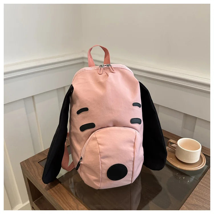 Cute Anime Snoopy Backpack — Large Capacity Oxford Cloth Student Travel Casual Bag