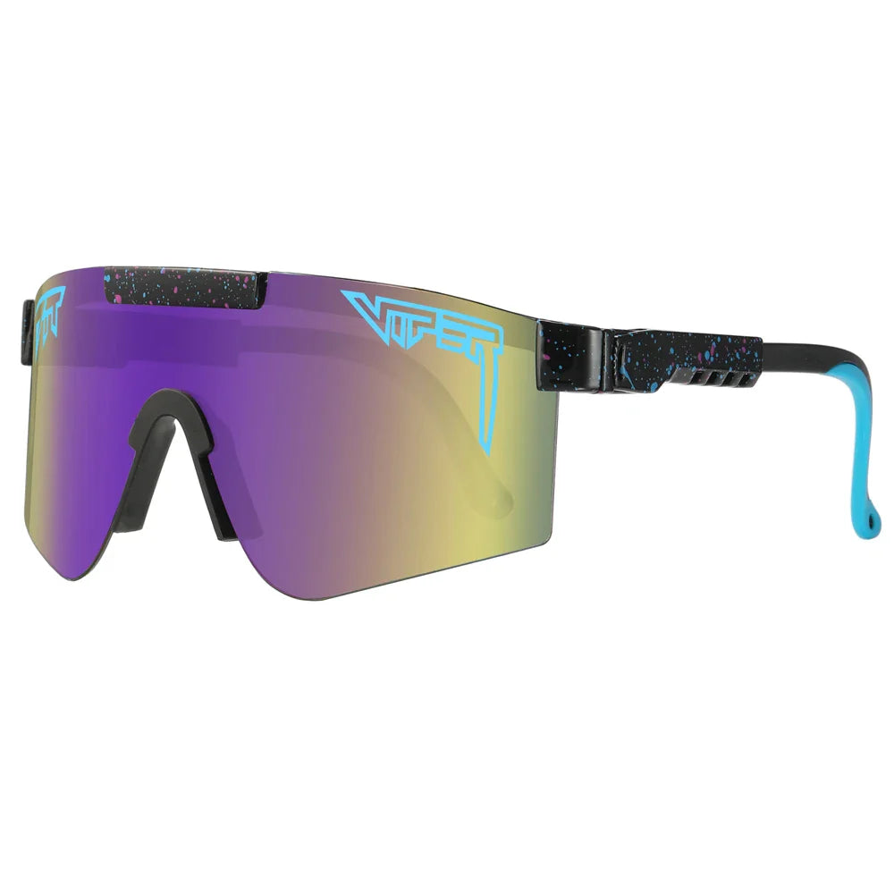 Youth Pit Viper Style Sunglasses – Sporty UV Eyewear for Kids, Teens & Small-Head Adults, Cycling & Driving Shades