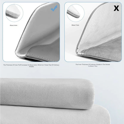 PU Leather Laptop Sleeve — Protective Bag Case for MacBook Air/Pro 13-16", Xiaomi, Huawei, Dell, HP, ASUS 14-15.6 Inch Notebooks